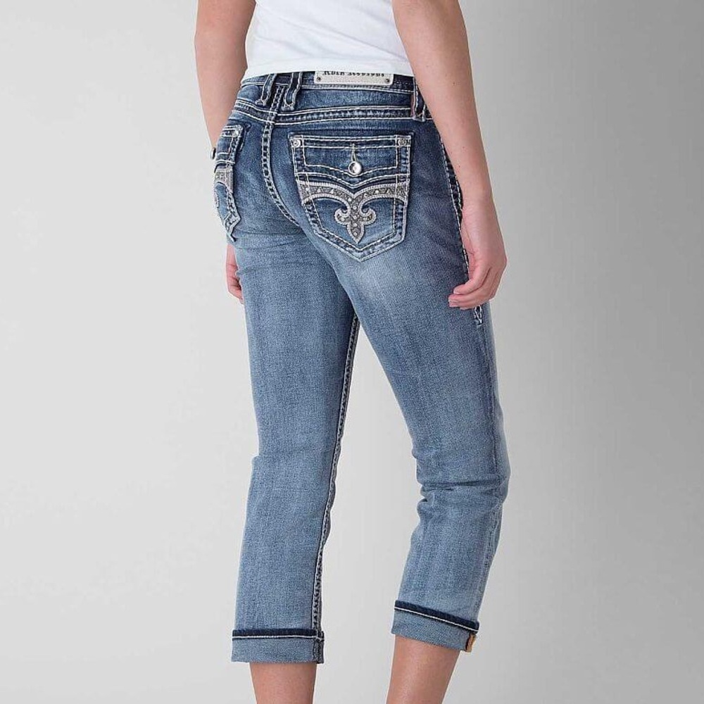 Rock Revival Audrina Easy Stretch Cropped Jean